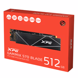 XPG GAMMIX S70 BLADE M.2 512 Go PCI Express 4.0 3D NAND NVMe - Vue supplémentaire 6