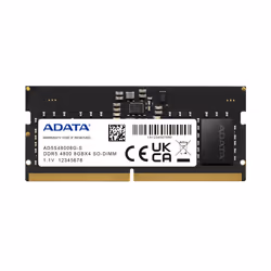 ADATA AD5S48008G-S, 8 Go, 1 x 8 Go, DDR5, 4800 MHz, 262-pin SO-DIMM