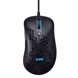 XPG SLINGSHOT-BKCWW, Ambidextre, Optique, USB Type-A, 12000 DPI, 1 ms, Noir