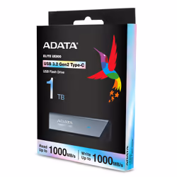 ADATA UE800 lecteur USB flash 1 To USB Type-C 3.2 Gen 2 (3.1 Gen 2) Argent - Vue supplémentaire 5
