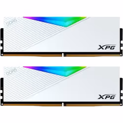Mémoire RAM ADATA XPG Lancer RGB DDR5 2x16GB 6000C30 - Blanc