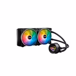 ADATA LEVANTE X 240 Processeur Refroidisseur de liquide tout-en-un 12 cm Noir