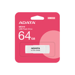 ADATA UC310 lecteur USB flash 64 Go USB Type-A 3.2 Gen 1 (3.1 Gen 1) Blanc