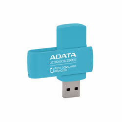 ADATA UC310 ECO lecteur USB flash 256 Go USB Type-A 3.2 Gen 1 (3.1 Gen 1) Vert - Vue supplémentaire 4