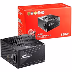 XPG CORE REACTOR II, 850 W, 100 - 240 V, 47 - 63 Hz, No load operation, Sur-courant, Sur-alimentation, Surtension, Court-circ ...