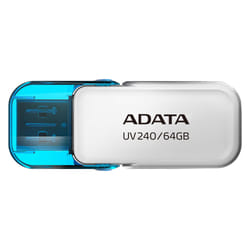 ADATA UV240 lecteur USB flash 64 Go USB Type-A 2.0 Bleu, Blanc