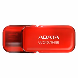 Clé USB - Adata - AUV240-64G-RRD - 64 Go - USB 2.0 - Rouge