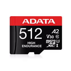 ADATA High Endurance 512 Go MicroSDXC UHS-I Classe 10 - Vue supplémentaire 2