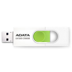 ADATA UV320 lecteur USB flash 256 Go USB Type-A 3.2 Gen 1 (3.1 Gen 1) Vert, Blanc