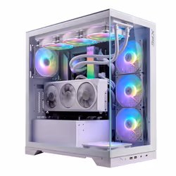 XPG INVADER X, Midi Tower, PC, Blanc, ATX, micro ATX, Mini-ITX, SPCC, 17,5 cm