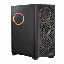 XPG LANDER 501, PC, Noir, ATX, EATX, ITX, micro ATX, SPCC, Verre trempé, Jouer, 16,7 cm