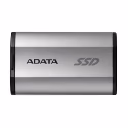ADATA SD810, 1 To, USB Type-C, 3.2 Gen 2 (3.1 Gen 2), 2000 Mo/s, Noir, Argent