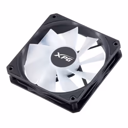 XPG VENTO R 120 ARGB PWM, Ventilateur, 12 cm, 300 tr/min, 1600 tr/min, 65 cfm, Noir