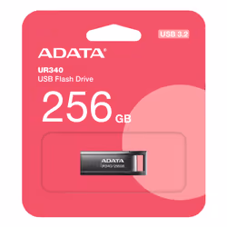 ADATA UR340 lecteur USB flash 256 Go USB Type-A 3.2 Gen 1 (3.1 Gen 1) Noir - Vue supplémentaire 5