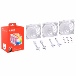 XPG VENTO 120 ARGB PWM, Ventilateur, 12 cm, 300 tr/min, 1850 tr/min, 29 dB, 50,27 cfm