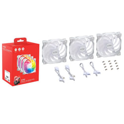 XPG VENTO 120 ARGB PWM Boitier PC Ventilateur 12 cm Blanc 3 pièce(s)