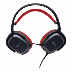 XPG PRECOG STUDIO, Avec fil, Jouer, 300 g, Casque, Noir, Rouge