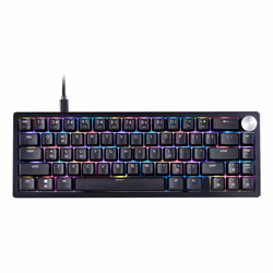 XPG 75261478, Avec fil, USB, Clavier mécanique, QWERTY, LED RGB, Noir