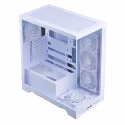 XPG Invader X BTF, Midi Tower, PC, Blanc, ATX, micro ATX, Mini-ATX, SPCC, Verre trempé, 17,5 cm