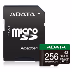 ADATA Speed Plus 256 Go MicroSDXC Classe 10 - Vue supplémentaire 2