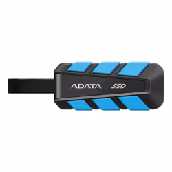 ADATA SC740, 1 To, USB Type-C, 3.2 Gen 2 (3.1 Gen 2), 1050 Mo/s, 10 Gbit/s, Noir, Bleu