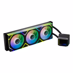 XPG LEVANTE II 360 Boitier PC Refroidisseur de liquide tout-en-un 12 cm Noir