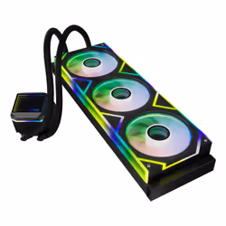 XPG LEVANTE II 360 Boitier PC Refroidisseur de liquide tout-en-un 12 cm Noir - Vue supplémentaire 4