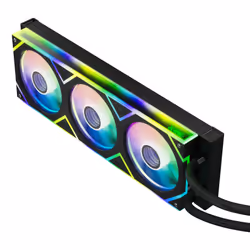 XPG LEVANTE II 360 Boitier PC Refroidisseur de liquide tout-en-un 12 cm Noir - Vue supplémentaire 5