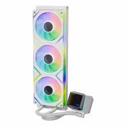XPG LEVANTE II 360 Boitier PC Refroidisseur de liquide tout-en-un 12 cm Blanc