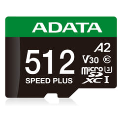 ADATA Speed Plus 512 Go MicroSDXC Classe 10