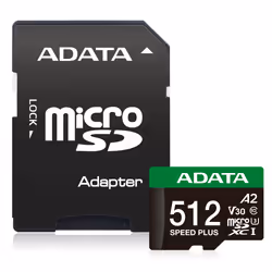 ADATA Speed Plus 512 Go MicroSDXC Classe 10