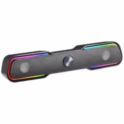 Mars Gaming MSBX, 10 W, 10 W, Noir, Avec fil &sans fil, 435 mm, 85 mm