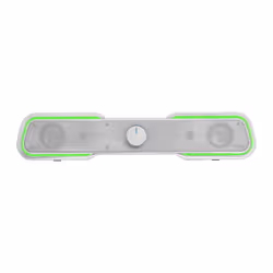 Mars Gaming MSBXW haut-parleur soundbar Blanc 10 W