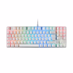 Mars Gaming MKREVOPROWBPT clavier USB Portuguais Blanc