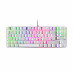 Mars Gaming MKREVOPROWBPT clavier USB Portuguais Blanc