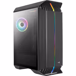 Aerocool Gladiator Duo Midi Tower Noir - Vue supplémentaire 4