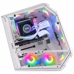 Mars Gaming MC51W unité centrale Blanc - Vue supplémentaire 4
