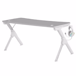 Mars Gaming MGDXLW bureau d'ordinateur Blanc