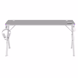 Mars Gaming MGDXLRGBW bureau d'ordinateur Blanc