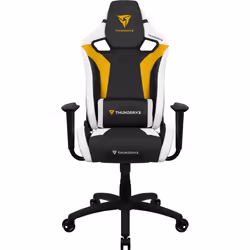 ThunderX3 XC3BY Siège pour jeu vidéo Siège de jeu universel Siège rembourré Noir, Blanc, Jaune