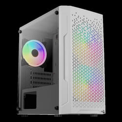 Boîtier PC Mini Tour Micro ATX avec panneau vitré Aerocool Trinity Mini FRGB