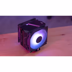 Aerocool Rime 4 Dual Processeur Refroidisseur d'air 12 cm Noir 1 pièce(s) - Vue supplémentaire 10