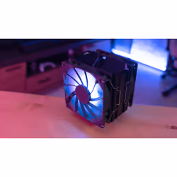 Aerocool Rime 4 Dual Processeur Refroidisseur d'air 12 cm Noir 1 pièce(s) - Vue supplémentaire 11