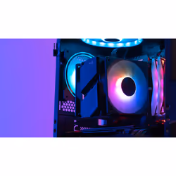 Aerocool Rime 4 Dual Processeur Refroidisseur d'air 12 cm Noir 1 pièce(s) - Vue supplémentaire 14