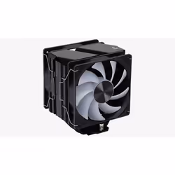 Aerocool Rime 4 Dual Processeur Refroidisseur d'air 12 cm Noir 1 pièce(s) - Vue supplémentaire 4