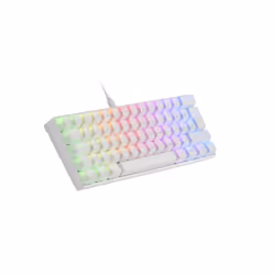 Mars Gaming MKMINIWBPT clavier USB Portuguais Blanc