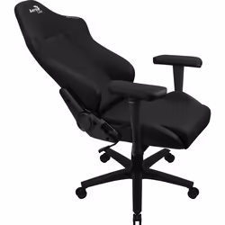 Aerocool CROWNBK Siège pour jeu vidéo Siège de jeu universel Siège rembourré Noir - Vue supplémentaire 4