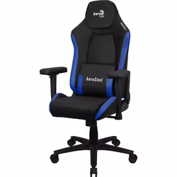 Aerocool CROWNBB, Siège de jeu universel, 150 kg, Siège rembourré, Dossier rembourré, 125 kg, Noir