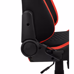 Aerocool CROWNBR Siège pour jeu vidéo Siège de jeu universel Siège rembourré Noir, Rouge - Vue supplémentaire 5