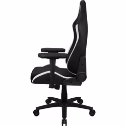 Aerocool CROWNBW Siège pour jeu vidéo Siège de jeu universel Siège rembourré Noir, Blanc